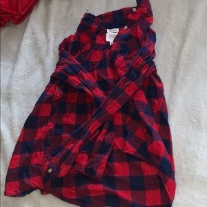 checkered flannel